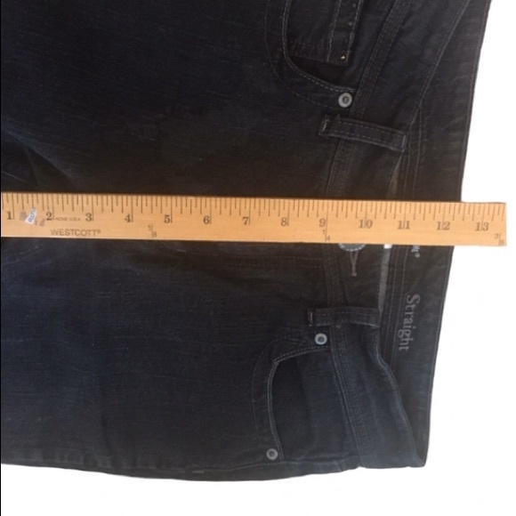 Jordache Black Straight Leg Jeans Size 10 - Picture 7 of 7